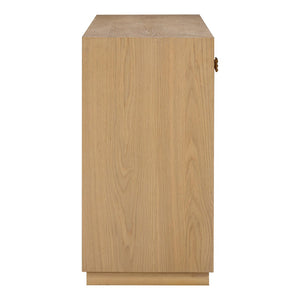 TOV Furniture Aria 75" Buffet - Contemporary European Design with Soft-Close Drawers for Effortless Elegance Natural TOV-D54268