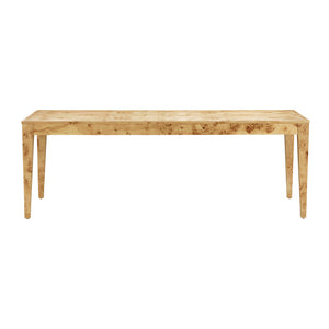 Brandyss Natural Burl Rectangular Dining Table TOV-D54287 TOV Furniture