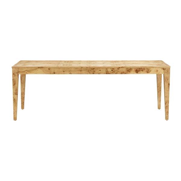 Brandyss Natural Burl Rectangular Dining Table TOV-D54287 TOV Furniture