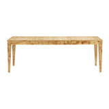 Brandyss Natural Burl Rectangular Dining Table TOV-D54287 TOV Furniture