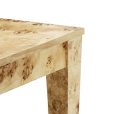 Brandyss Natural Burl Rectangular Dining Table TOV-D54287 TOV Furniture