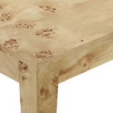 Brandyss Natural Burl Rectangular Dining Table TOV-D54287 TOV Furniture