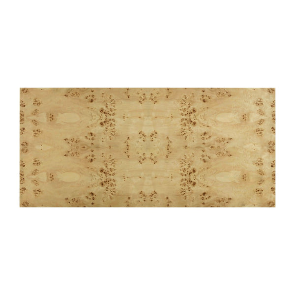 TOV Furniture Brandyss 90" Natural Burl Rectangular Dining Table - Elegant French Country Design for 8 Guests TOV-D54287