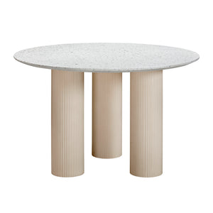 Parcino Terrazzo Concrete Indoor / Outdoor Dining Table TOV-D54289 TOV Furniture