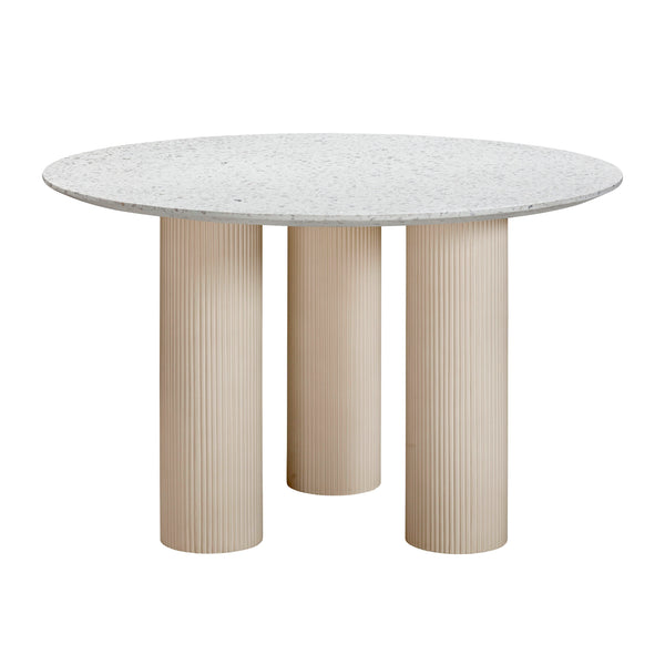 Parcino Terrazzo Concrete Indoor / Outdoor Dining Table TOV-D54289 TOV Furniture