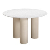 Parcino Terrazzo Concrete Indoor / Outdoor Dining Table TOV-D54289 TOV Furniture