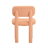 Elise Mellow Peach Performance Velvet Dining Chair TOV-D54331 TOV Furniture