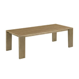 Polly Natural Ash Extendable Rectangular Dining Table TOV-D54351 TOV Furniture