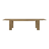 Polly Natural Ash Extendable Rectangular Dining Table TOV-D54351 TOV Furniture