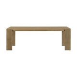 Polly Natural Ash Extendable Rectangular Dining Table TOV-D54351 TOV Furniture