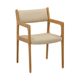 Ari Cream Vegan Leather Dining Chair - Set of 2 TOV-D54353 TOV Furniture