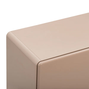 TOV Furniture Tammy 48" Taupe Buffet - Mid-Century Modern Minimalist Storage with Soft-Close Doors & Drawers TOV-D54485