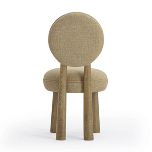 TOV Furniture Sulley Performance Dining Chair - Stylish Comfort with Durable Basketweave Design for Any Space Honey TOV-D54491