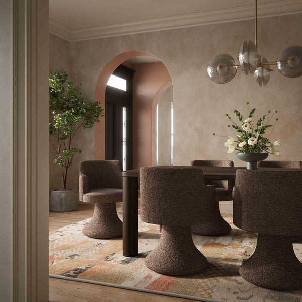 TOV Furniture Akola 106" Oak Rectangular Dining Table - Stylish, Durable Centerpiece for Family Meals & Gatherings TOV-D54512