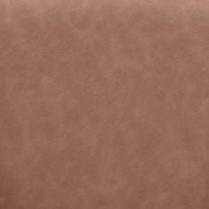 TOV Furniture Vina Vegan Leather Dining Chair - Sculptural Design, Durable Comfort, Wipe-Clean Upholstery, Stylish Elegance Brown TOV-D54535