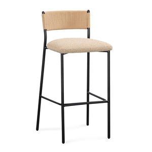 TOV Furniture Celine Performance Boucle Stool - Modern Minimalist Seating for Comfort, Durability & Style Everywhere Tan / Counter Height TOV-D54649