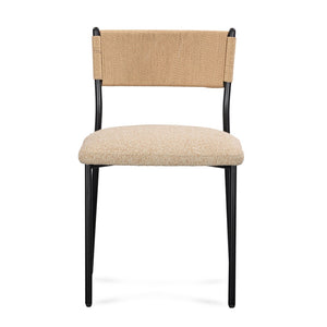 TOV Furniture Celine Performance Boucle Dining Chairs Set of 2 - Modern, Durable, and Stylish for Any Space Tan TOV-D54651