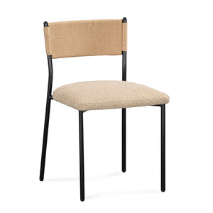 TOV Furniture Celine Performance Boucle Dining Chairs Set of 2 - Modern, Durable, and Stylish for Any Space Tan TOV-D54651