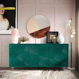 Karma Green Lacquer Buffet TOV-D5514 TOV Furniture