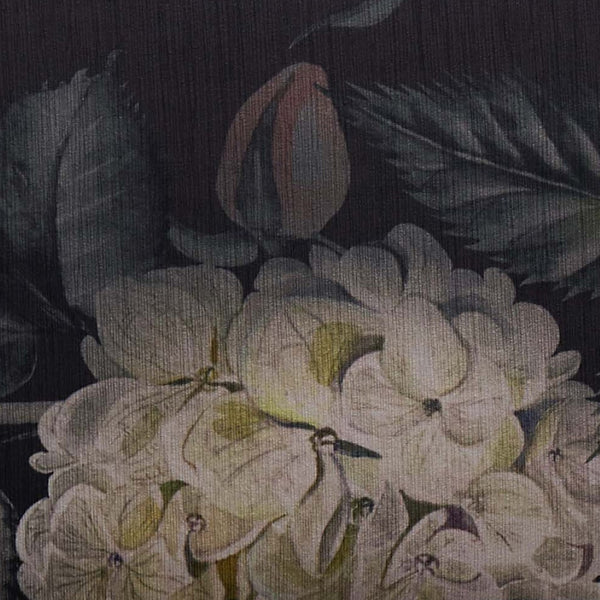 TOV Furniture Atara Velvet Chair - Sculptural Elegance with Plush Comfort and Gold Stainless Steel Base for Style Floral TOV-D6349