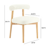 Spara Cream Performance Boucle Side Chair TOV-D68757 TOV Furniture