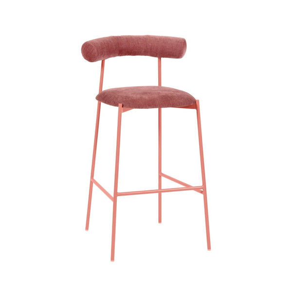 TOV Furniture Liliana Velvet Stool - Chic Memphis-Inspired Design, Water-Repellent Upholstery & Adjustable Heights TOV-D68768