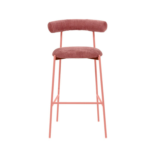 TOV Furniture Liliana Velvet Stool - Chic Memphis-Inspired Design, Water-Repellent Upholstery & Adjustable Heights TOV-D68768