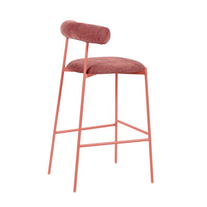 TOV Furniture Liliana Velvet Stool - Chic Memphis-Inspired Design, Water-Repellent Upholstery & Adjustable Heights TOV-D68768