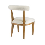 Palla Cream Performance Boucle Dining Chair TOV-D68817 TOV Furniture