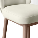 Hailey Cream Velvet Barstool TOV-D68843 TOV Furniture