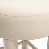 Carmel Cream Velvet Counter Stool TOV-D68981 TOV Furniture