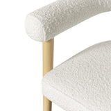 Spara Cream Performance Boucle Counter Stool TOV-D68998 TOV Furniture