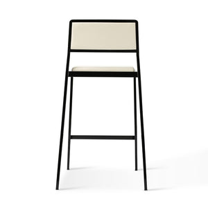 TOV Furniture Gale Performance Vegan Leather Stackable Stool Set - Modern Design for Kitchen & Bar Spaces Cream TOV-D69066