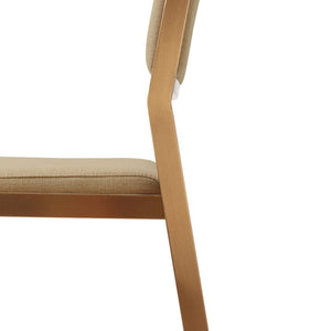 TOV Furniture Gale Stackable Stool Set of 2 - Modern Tan Basketweave Design for Space-Saving Comfort & Style TOV-D69068