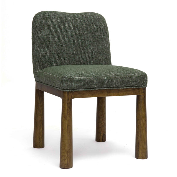 TOV Furniture Tiara Performance Basketweave Dining Chair - Elegant Comfort, Durable Design for Modern Interiors Green TOV-D69245