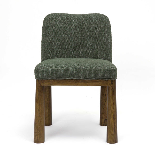 TOV Furniture Tiara Performance Basketweave Dining Chair - Elegant Comfort, Durable Design for Modern Interiors Green TOV-D69245