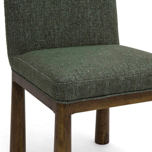 TOV Furniture Tiara Performance Basketweave Dining Chair - Elegant Comfort, Durable Design for Modern Interiors Green TOV-D69245