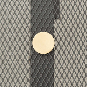 TOV Furniture Klaus Large Grey Metal Pendant Lamp - Industrial Chic Lighting with Brass Accents for Modern Spaces TOV-G18263