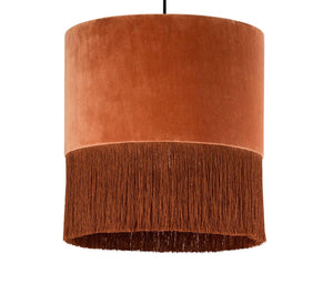 TOV Furniture Atolla Brick Tassel Pendant Light - Handcrafted Cotton Design for Cozy Living Spaces & Warmth TOV-G18285