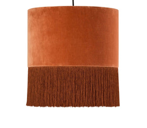 TOV Furniture Atolla Brick Tassel Pendant Light - Handcrafted Cotton Design for Cozy Living Spaces & Warmth TOV-G18285