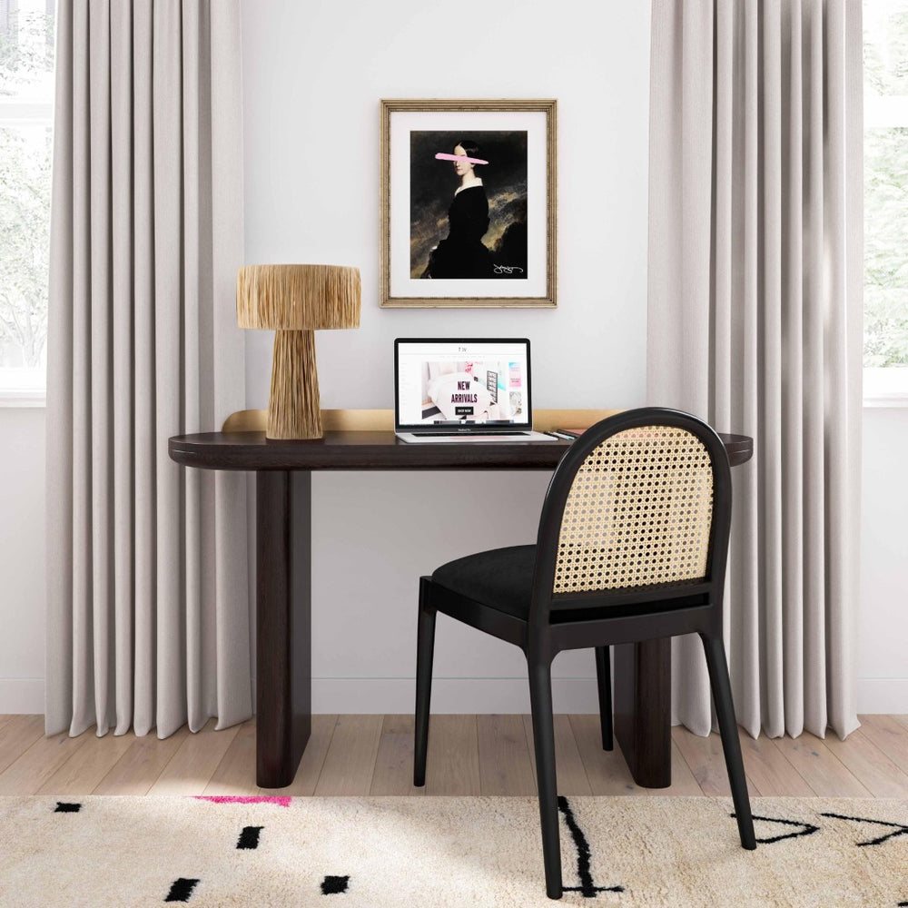 TOV Furniture Shelby Raffia Table Lamp – Handcrafted Natural Fiber Design for Cozy, Safari-Chic Home Décor Natural TOV-G18380