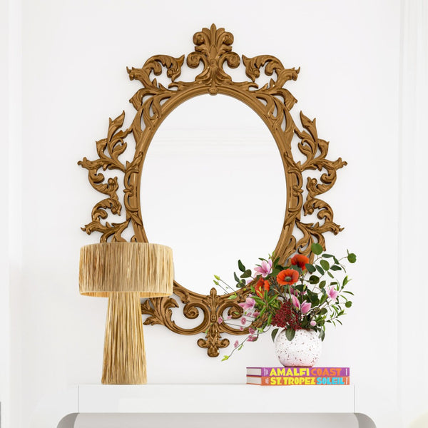 TOV Furniture Shelby Raffia Table Lamp – Handcrafted Natural Fiber Design for Cozy, Safari-Chic Home Décor Natural TOV-G18380