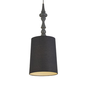 TOV Furniture Yaretzi Pendant Lamp – Elegant Matte Black Light Fixture for Moody Atmospheres in Any Room TOV-G18409