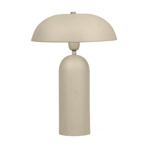 TOV Furniture Sammi Taupe Table Lamp - Vintage-Inspired Mid-Century Modern Design for Stylish Compact Lighting TOV-G18439