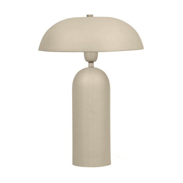 TOV Furniture Sammi Taupe Table Lamp - Vintage-Inspired Mid-Century Modern Design for Stylish Compact Lighting TOV-G18439