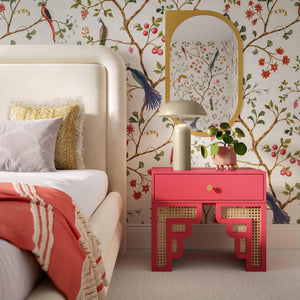 TOV Furniture Sammi Taupe Table Lamp - Vintage-Inspired Mid-Century Modern Design for Stylish Compact Lighting TOV-G18439