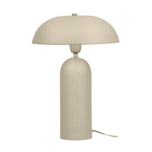 TOV Furniture Sammi Taupe Table Lamp - Vintage-Inspired Mid-Century Modern Design for Stylish Compact Lighting TOV-G18439