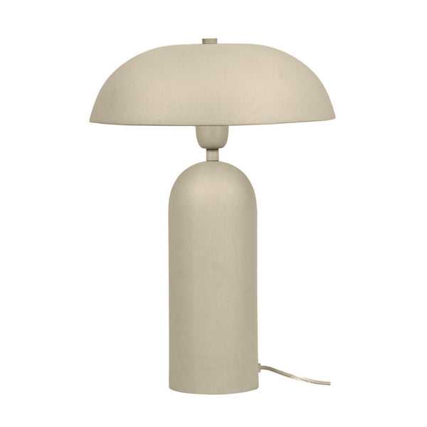 TOV Furniture Sammi Taupe Table Lamp - Vintage-Inspired Mid-Century Modern Design for Stylish Compact Lighting TOV-G18439