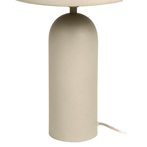 TOV Furniture Sammi Taupe Table Lamp - Vintage-Inspired Mid-Century Modern Design for Stylish Compact Lighting TOV-G18439