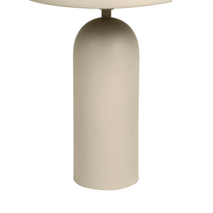 TOV Furniture Sammi Taupe Table Lamp - Vintage-Inspired Mid-Century Modern Design for Stylish Compact Lighting TOV-G18439